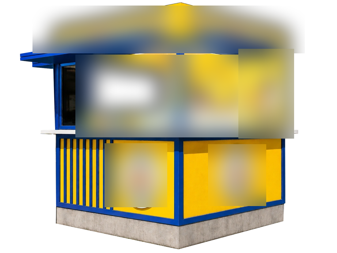 Sample mall food cart format (demo photo, branding blurred)